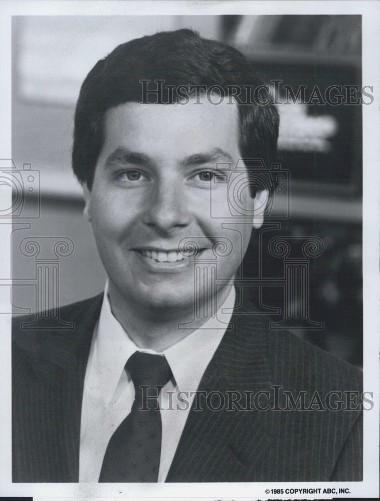 1985 Press Photo Dave Murray, weather man - Historic Images