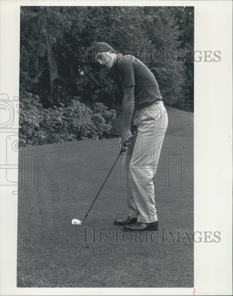 1984 Press Photo Jim Strickland has eye on several national championships - Historic Images