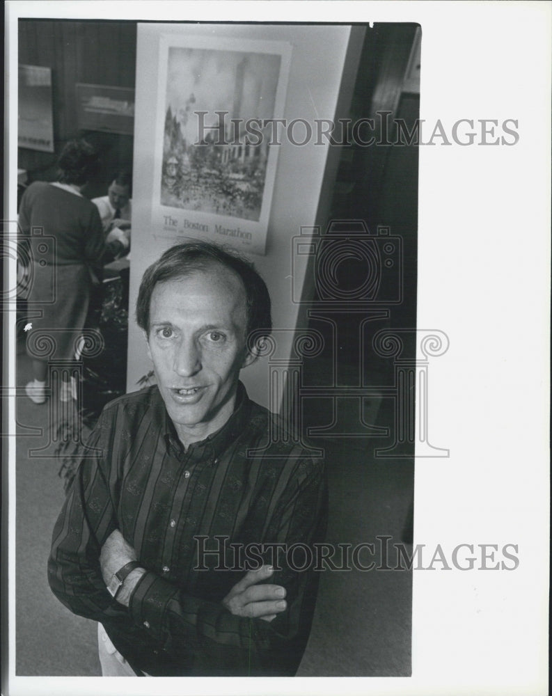 1988 Press Photo Jack Fultz/Director Hospitality/BAA - Historic Images