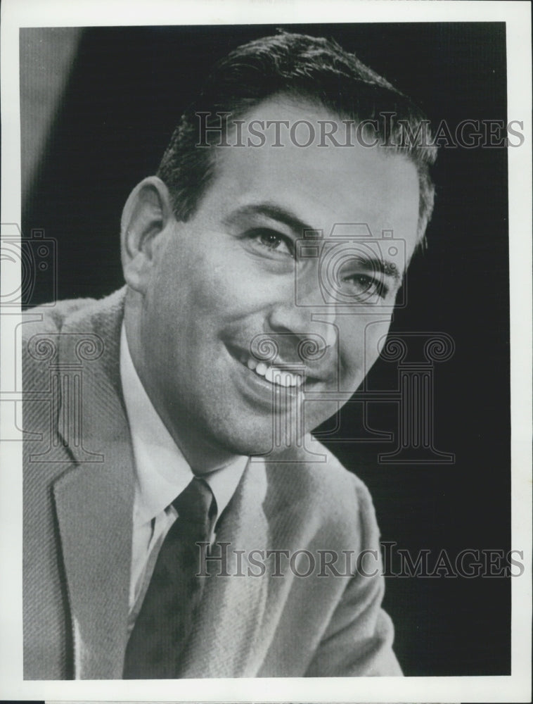 Press Photo ABC Sports journalist Bill Flemming - Historic Images