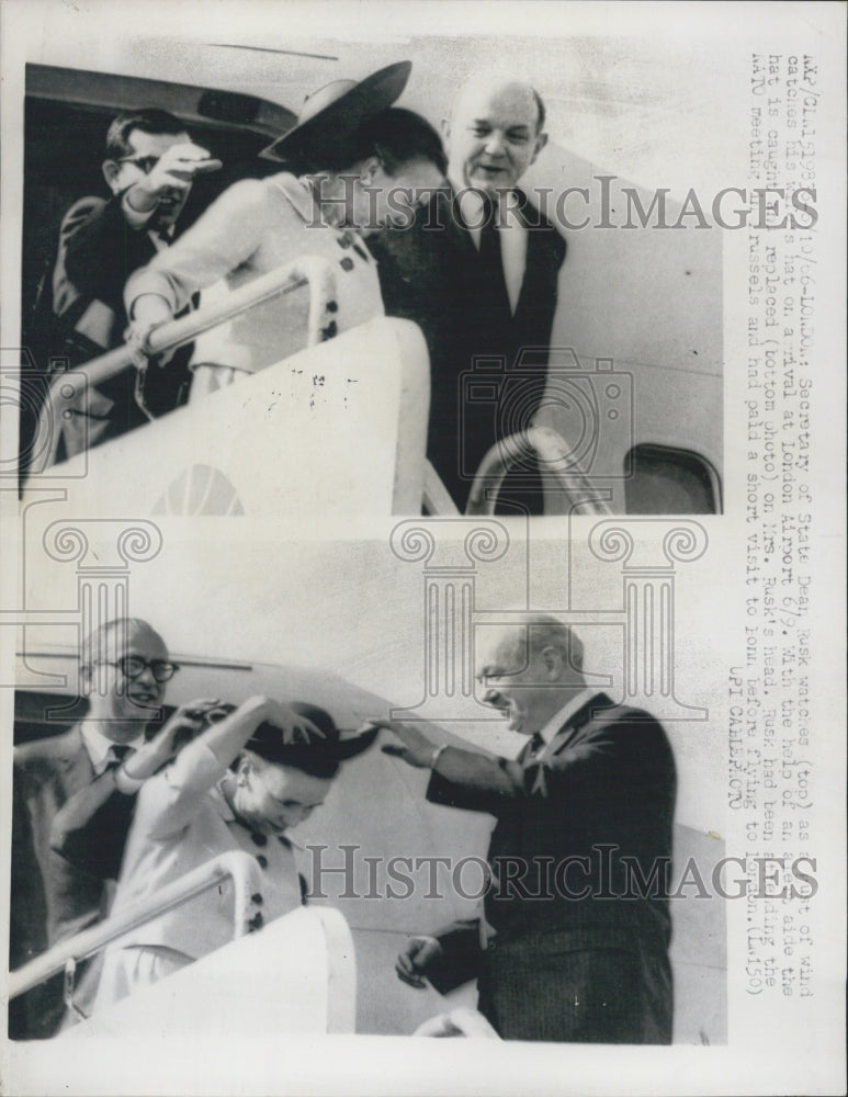 1966 US Secretary State Dean Rusk - Historic Images