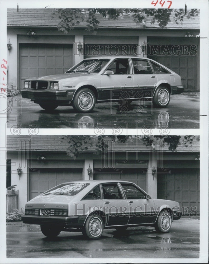 1983 Press Photo Pontiac Phoenix - Historic Images