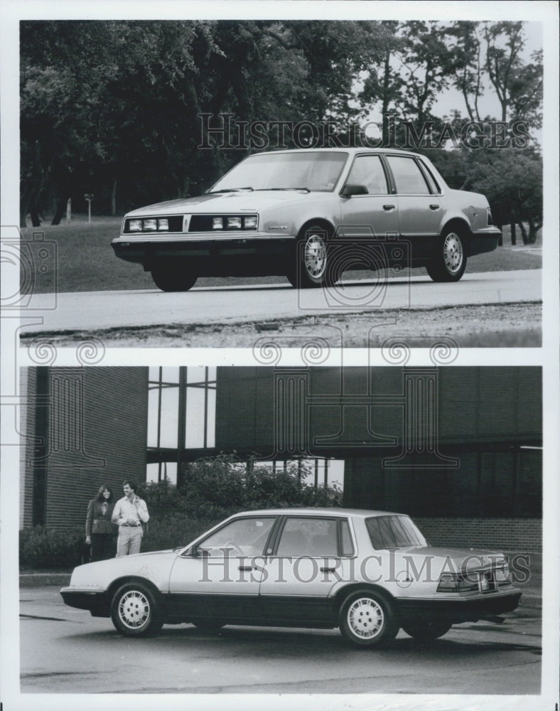 1982 Press Photo Pontiac 6000 STE Sedan Automobile - Historic Images