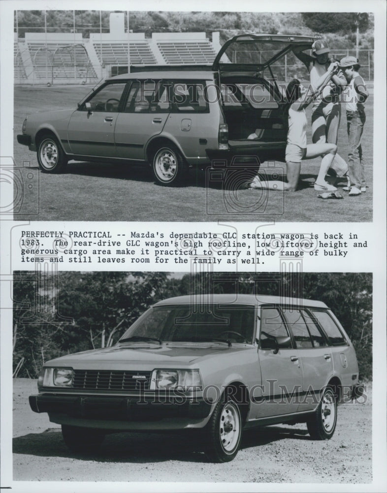 1983 Press Photo Mazda GLC wagon - Historic Images