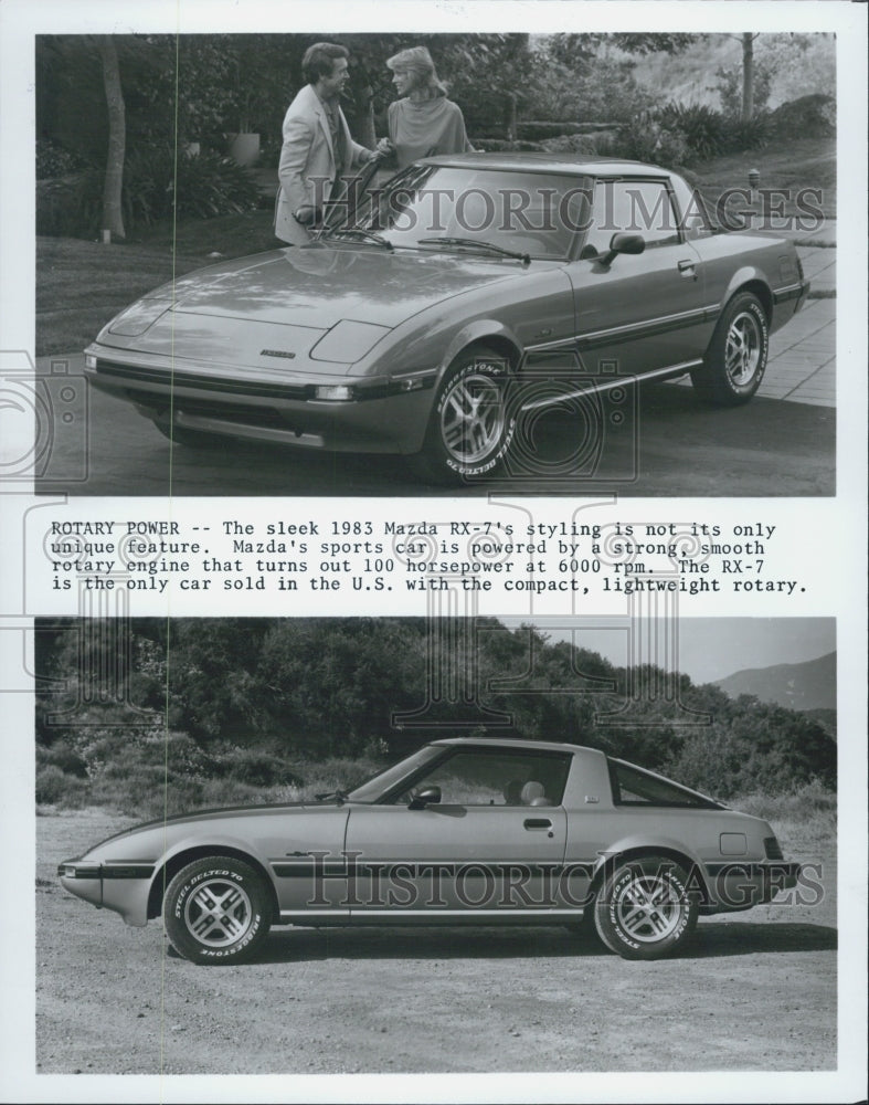 1983 Press Photo Mazda - Historic Images