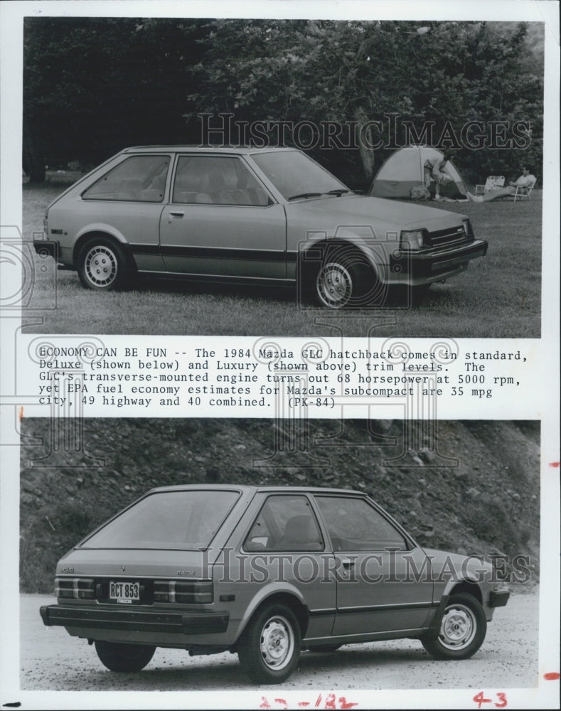 1983 Press Photo Mazda GLC - Historic Images