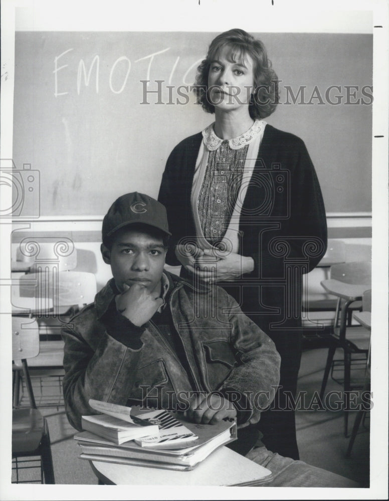 1988 Press Photo Open admission Program Jane and Michael - Historic Images