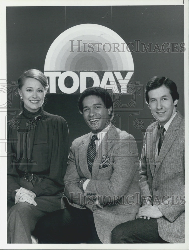 1981 Press Photo NBC news &quot;Today&quot; - Historic Images