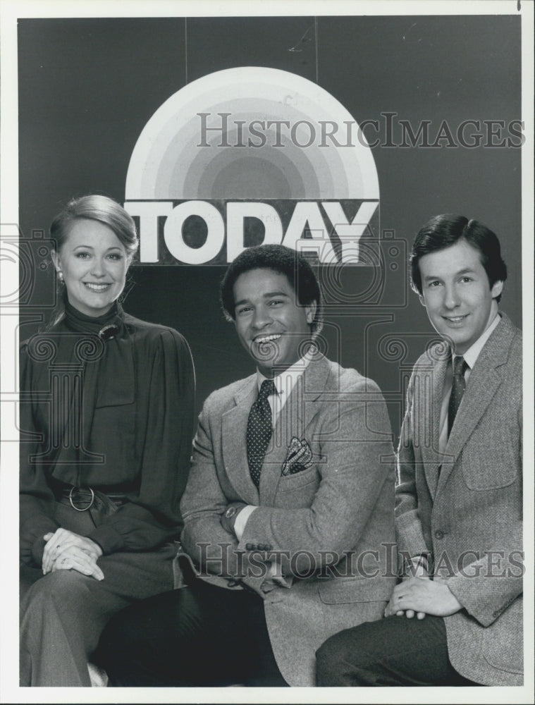 1981 Press Photo NBC news "Today" - Historic Images