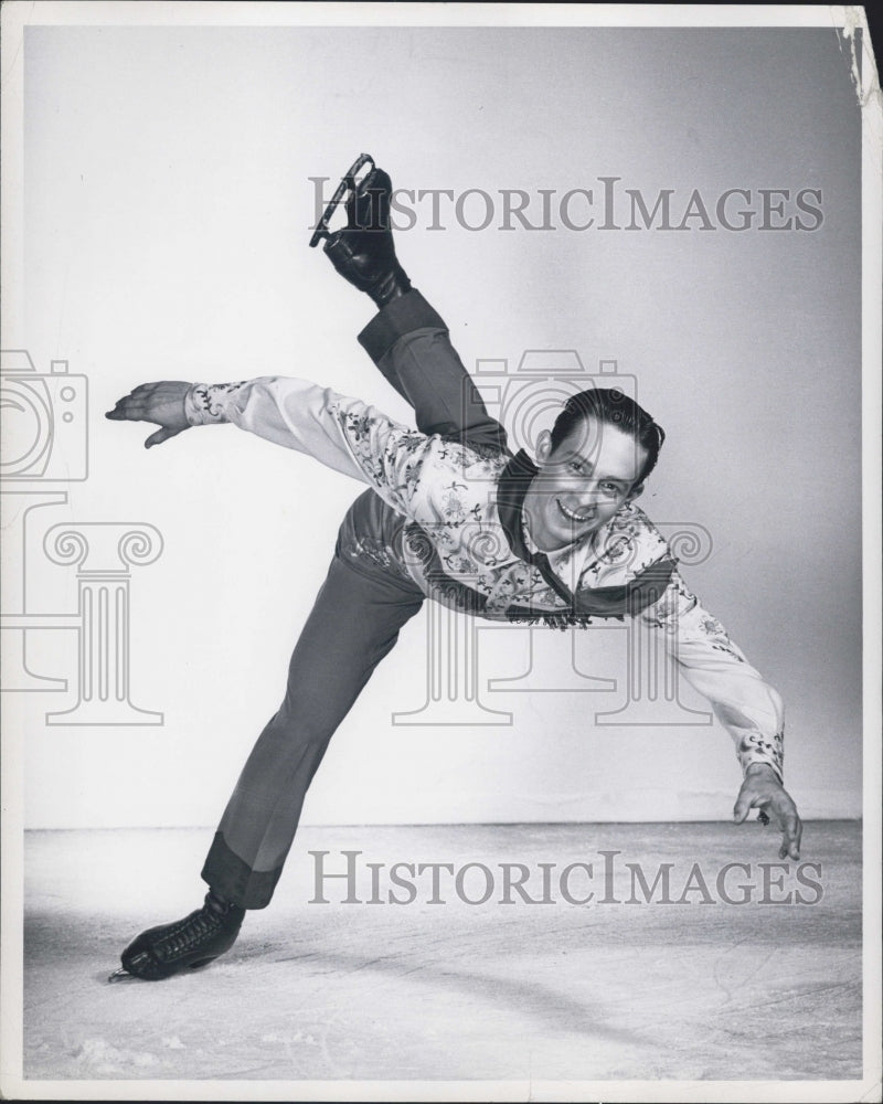 1950 Ice Skater Hugh Hendrickson in Down Texas Way - Historic Images