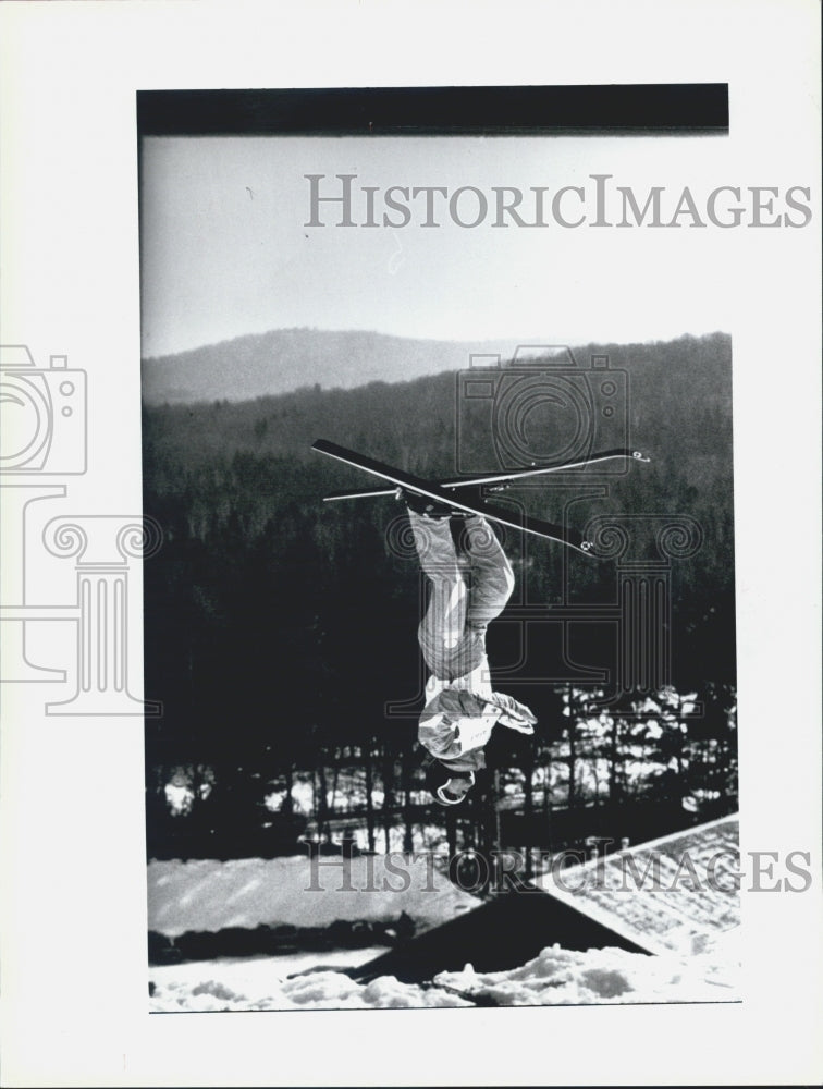 1991 Press Photo Freestyle World Championship C Lake Placid - Historic Images