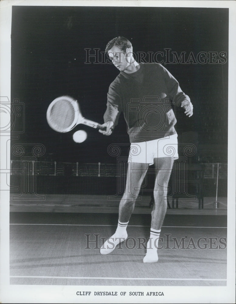 Press Photo Cliff Drydale of South Africa - Historic Images