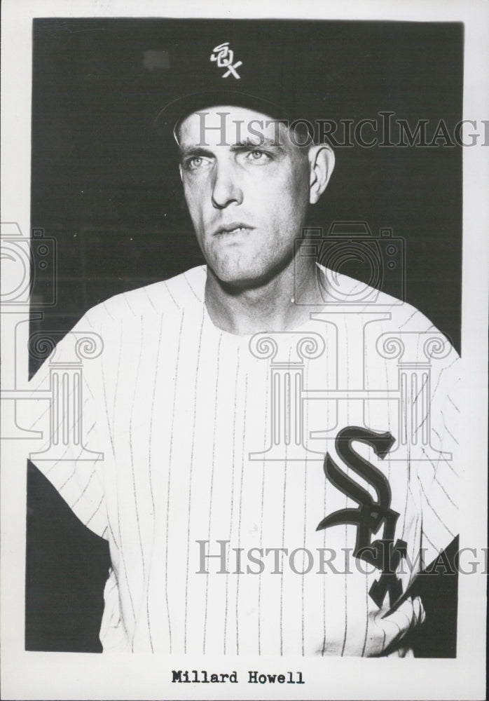 1956 Millard Howell Baseball Player Chicago White Sox - Historic Images