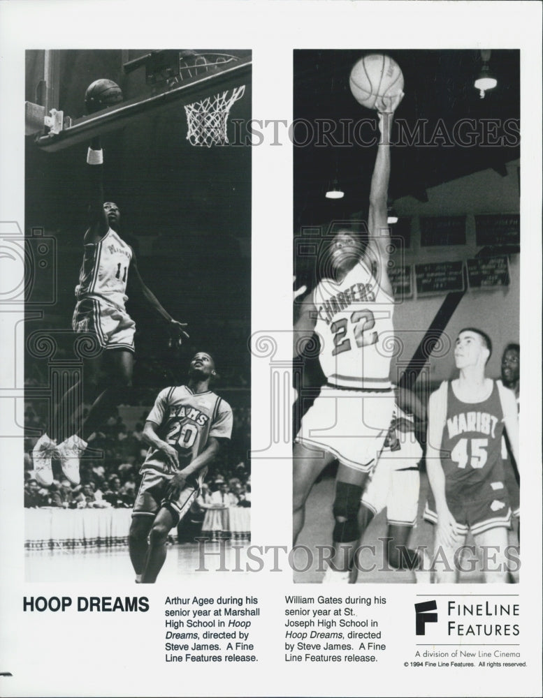 1994 Press Photo Hoop Dreams - Historic Images