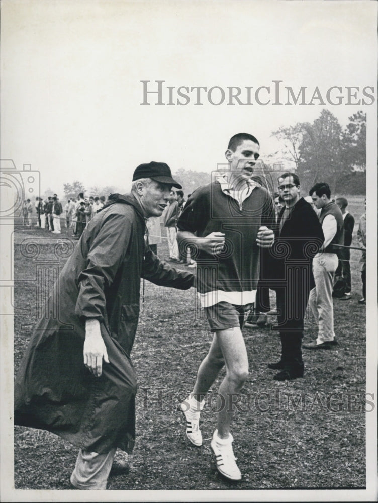 1964 Cross country race at school boy stadium - Historic Images