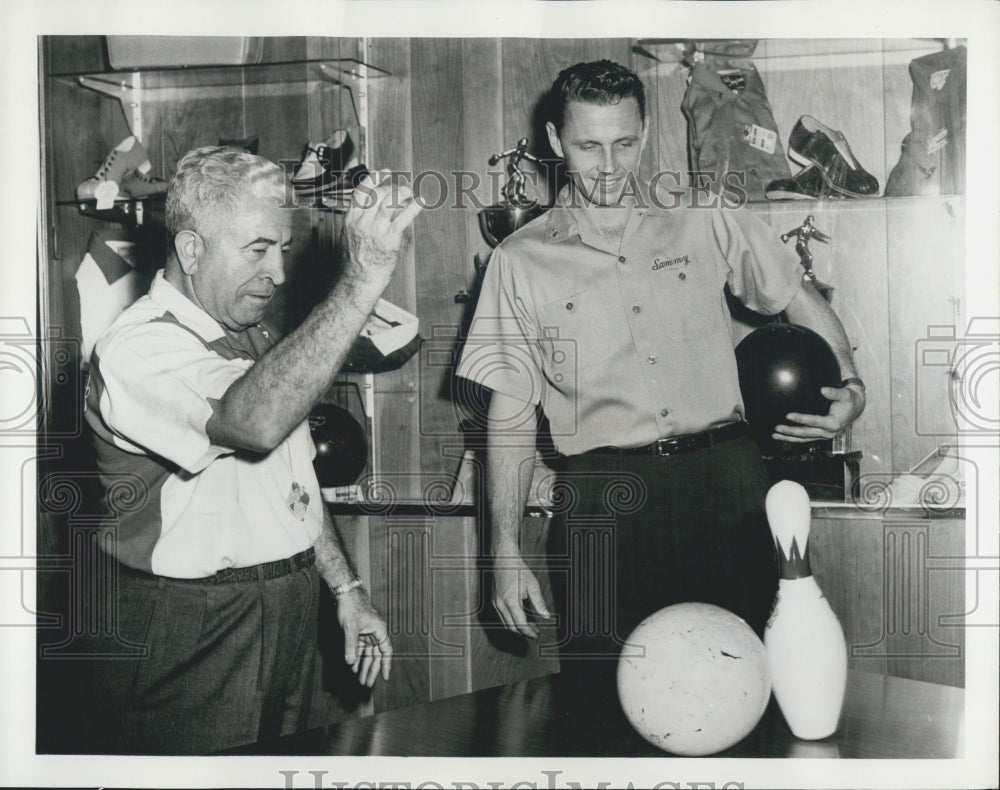 1960 Sammy White Opens Bowling Alley - Historic Images