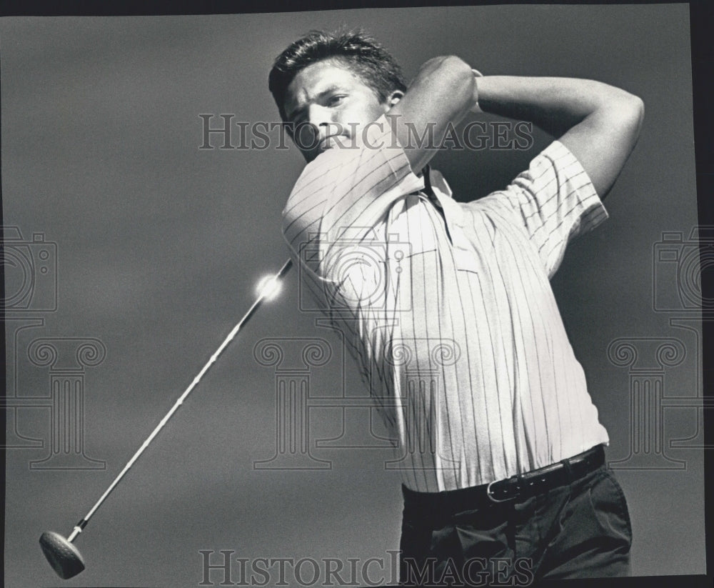 1987 Press Photo Jim Strckland - Historic Images