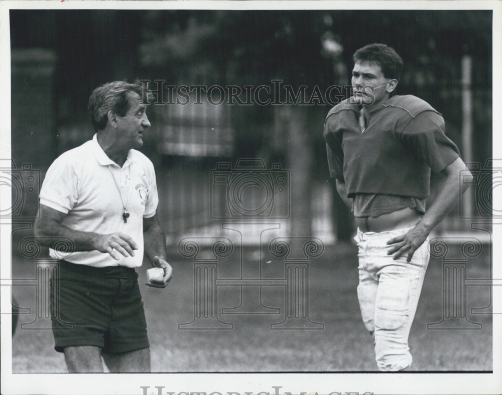 1988 Press Photo Armond Columbo and Robert Zurinaki - Historic Images