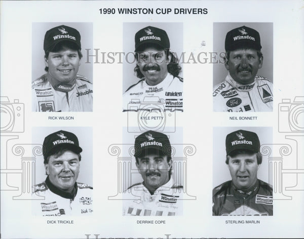 1990 Winston Cup Drivers - Historic Images