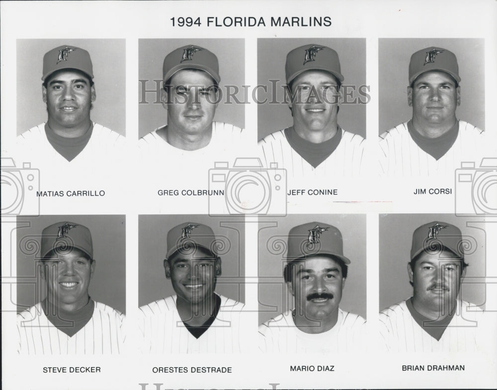 1994 Press Photo 1994 Florida Marlins - Historic Images