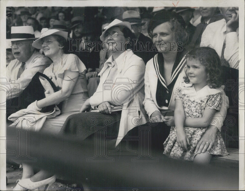 1936 Mrs Gordon Cochrane Wife of Detroit Manager - Historic Images