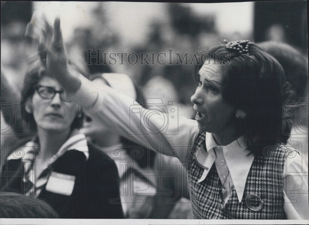 1975 Press Photo Parents of Kelly High School Students - Historic Images