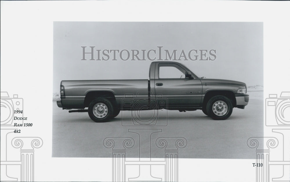 1994 Press Photo Dodge Ram 1500 4x2 Truck automobile - Historic Images