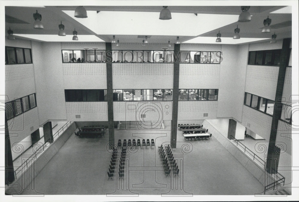 1977 Juarez School Classes Formed Around Open Center 2150  S Laflin - Historic Images