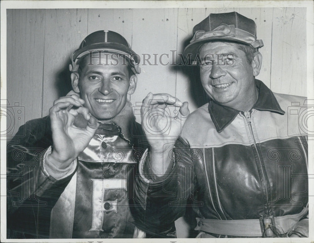 1961 Larry Burright Bob Harrington - Historic Images