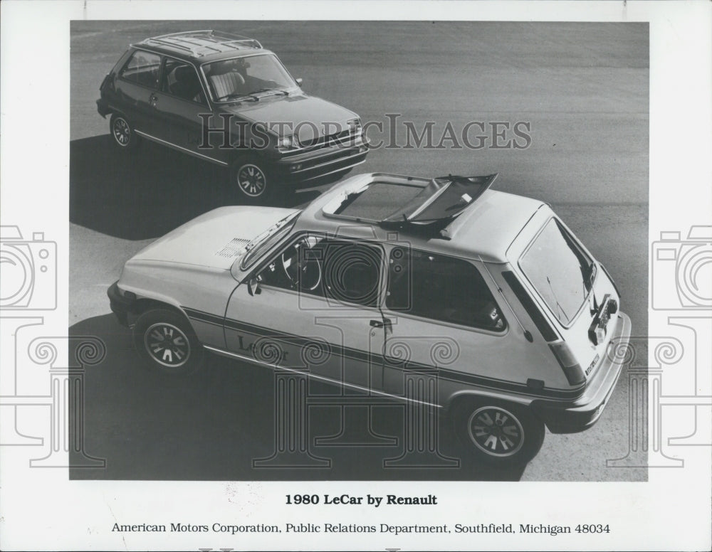 1980 Press Photo LeCar by Renault - Historic Images