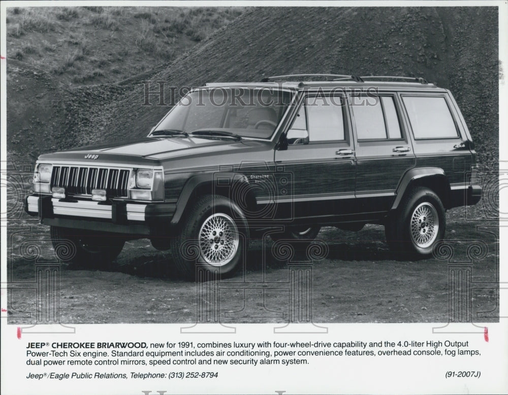 1990 Press Photo Jeep Cherokee - Historic Images