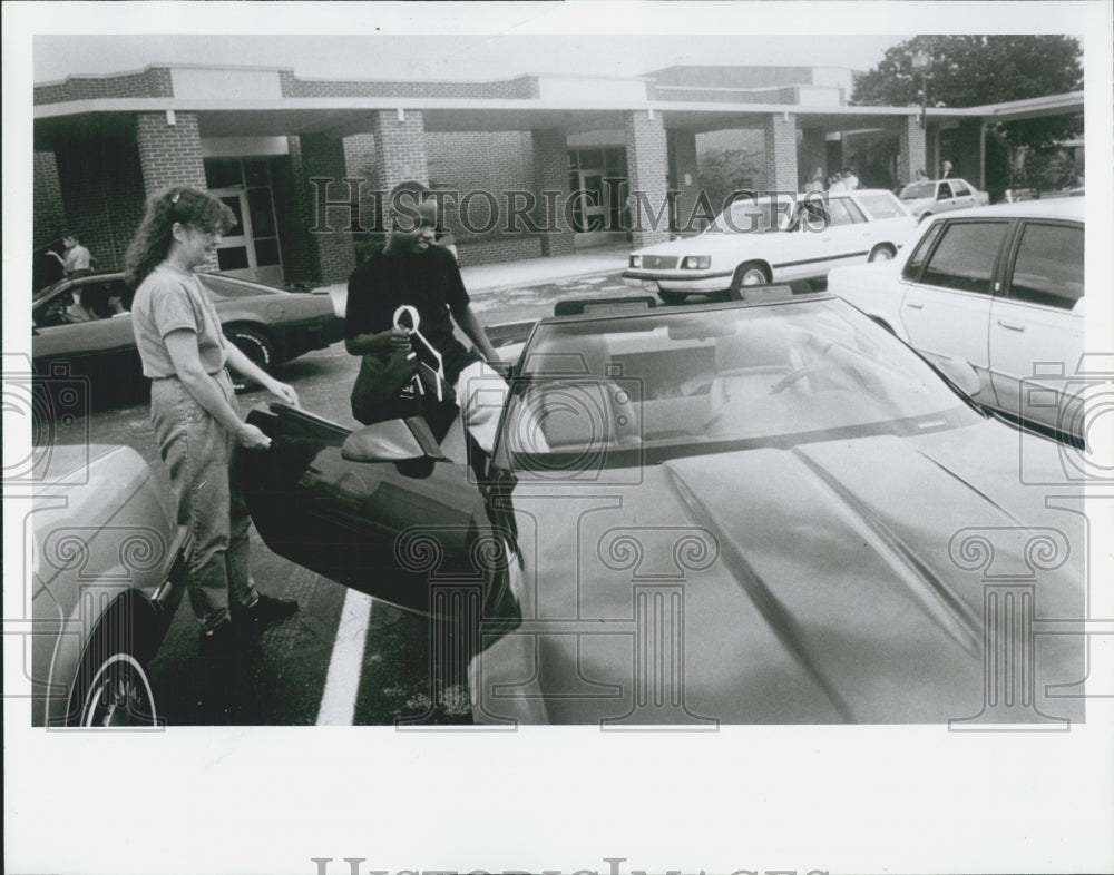 1991 Press Photo Corvette - Historic Images