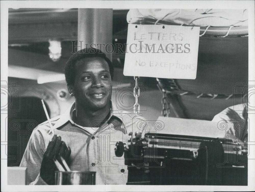 1979 Press Photo Actor Damon Evans Starring In &quot;Roots: The Next Generations&quot; - Historic Images