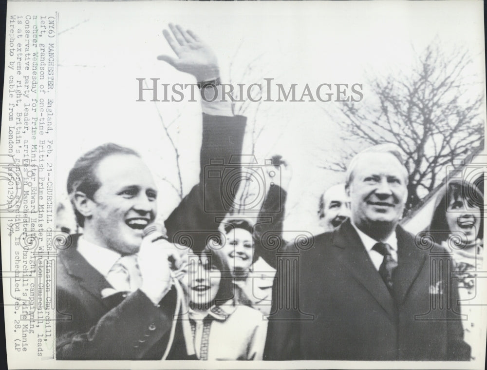 1974 Winston Churchill grandson of British Prime Minister - Historic Images