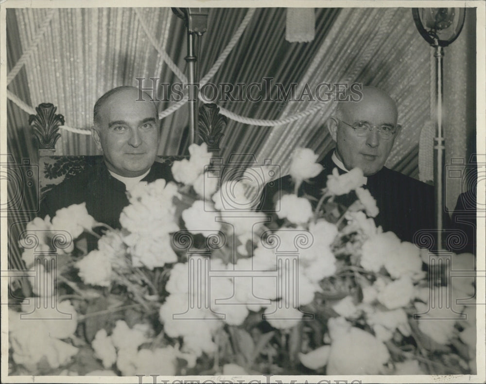 1935 Most Reverend Bernard J Sheil Auxiliary Bishop of Chicago - Historic Images