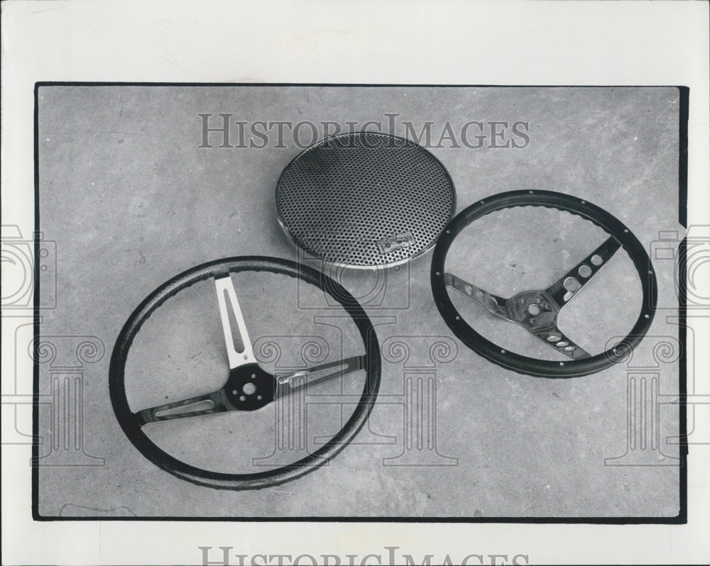 1973 Automobile Steering Wheel - Historic Images