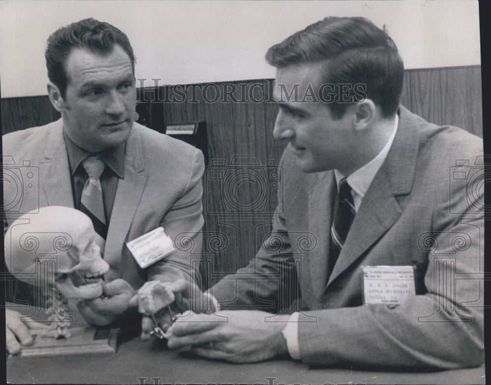 1970 Dr. Billy Cannon and Dr. Gary Cuozzo - Historic Images