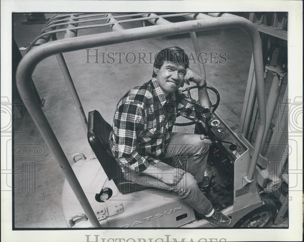1986 Press Photo Hydroplane Driver Steve Reynolds - Historic Images