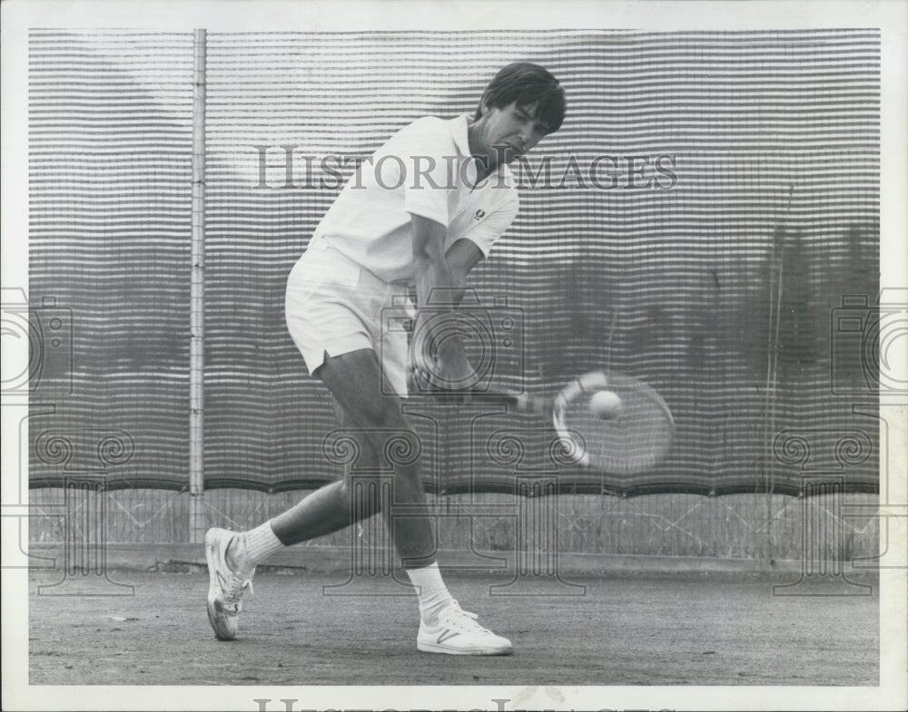 Press Photo Frew McMillan, Tennis Player - Historic Images