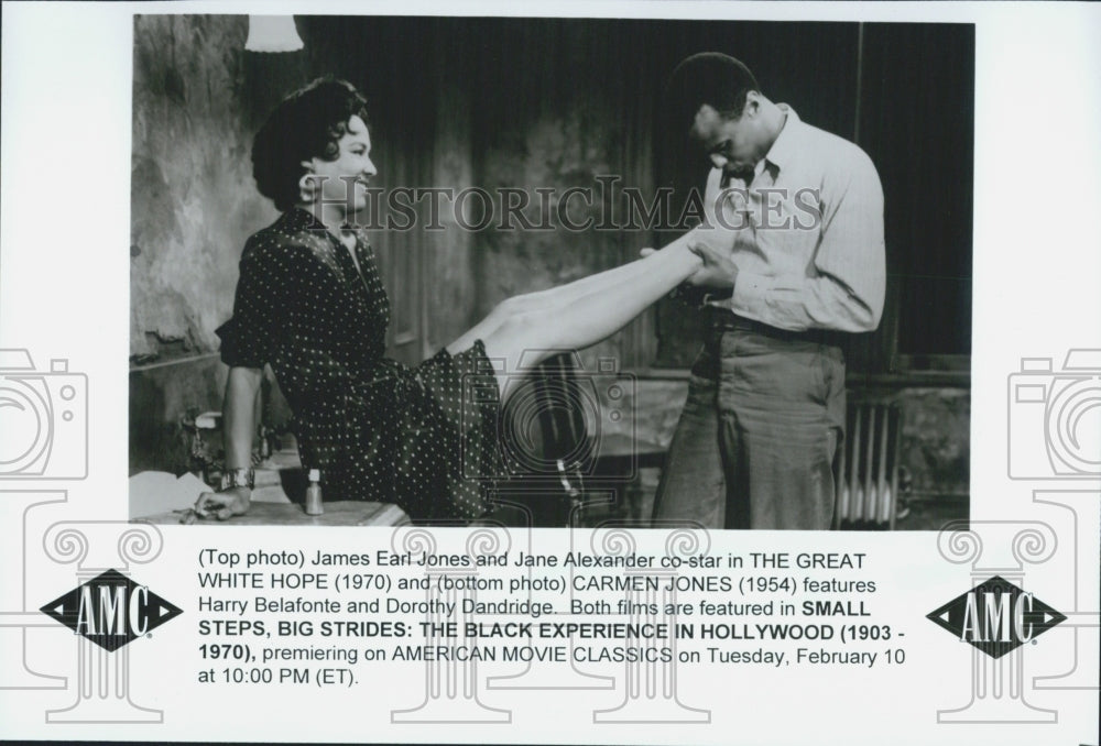 Press Photo James Earl Jones in &quot;The Great White Hope&quot; - Historic Images