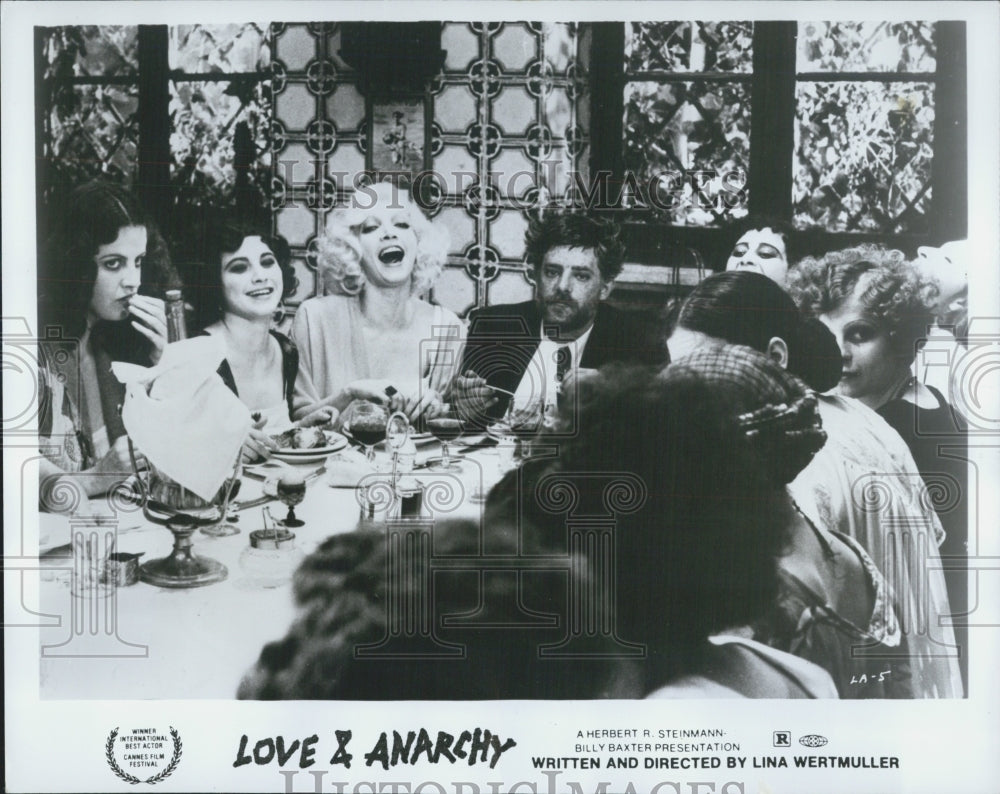 1975 of Giancarlo Gianinni in &quot;Love and Anarchy&quot; - Historic Images