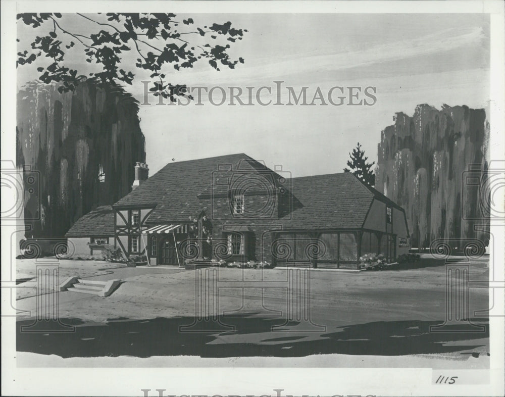 1979 Press Photo English Tudor home - Historic Images