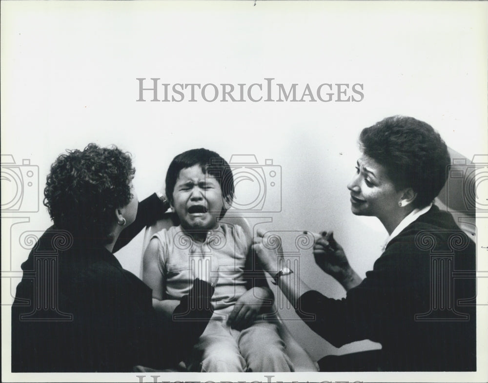 1985 Press Photo Ray,s children - Historic Images