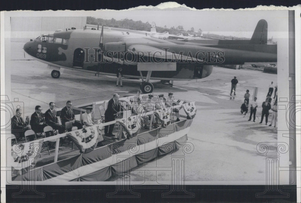 1968 of the first of 52 &quot;Flying Boxcars&quot; converted into gunships - Historic Images