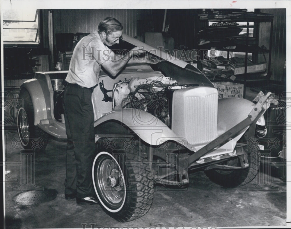 1978 Press Photo 4 Wheel Drive Chassis - Historic Images