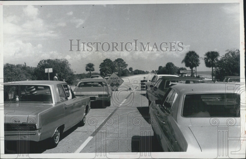 1971 Courtney Campbell Causeway Bridge Open - Historic Images