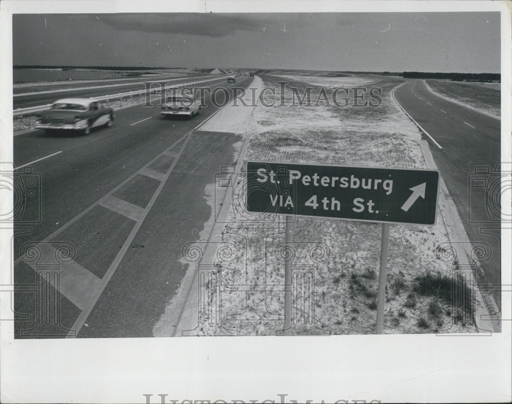 1960 Press Photo Bridges Florida - Historic Images