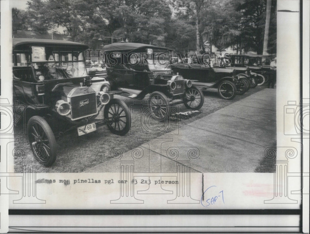 1973 Press Photo Tarpan Springs Antique Car Show - RSG39709 - Historic Images