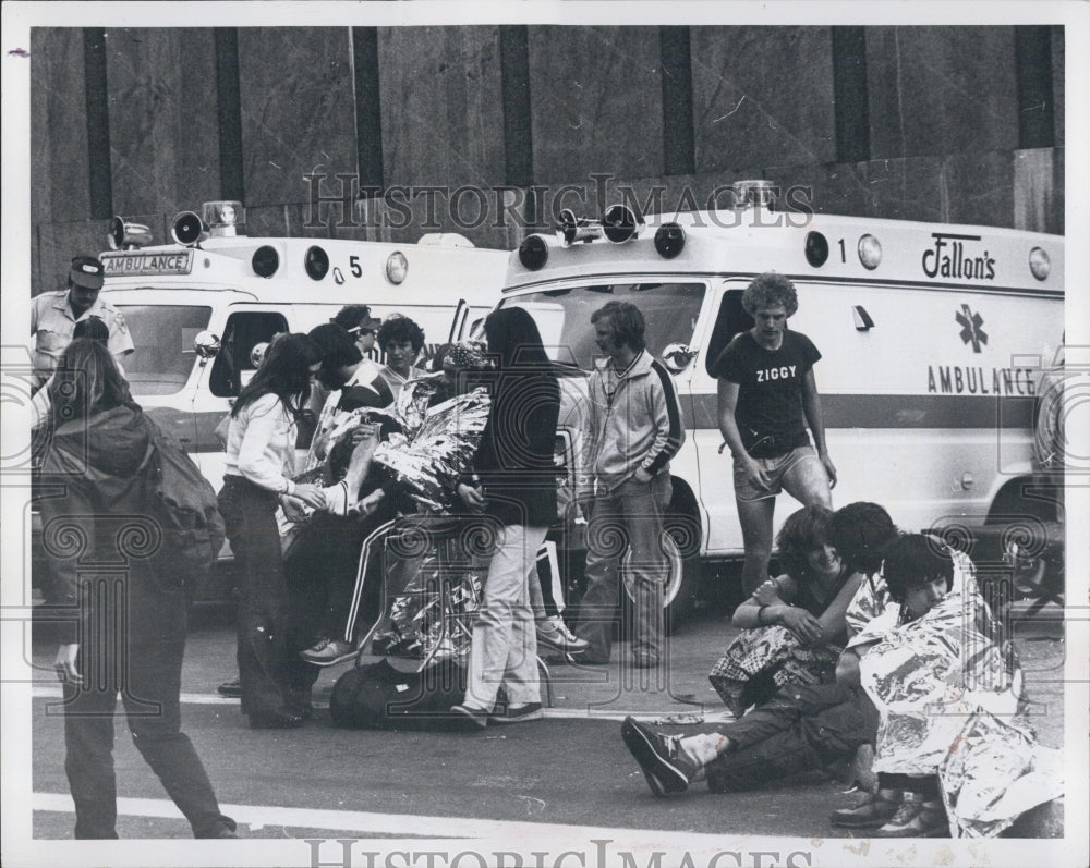 1980 Press Photo Boston Marathon - Historic Images