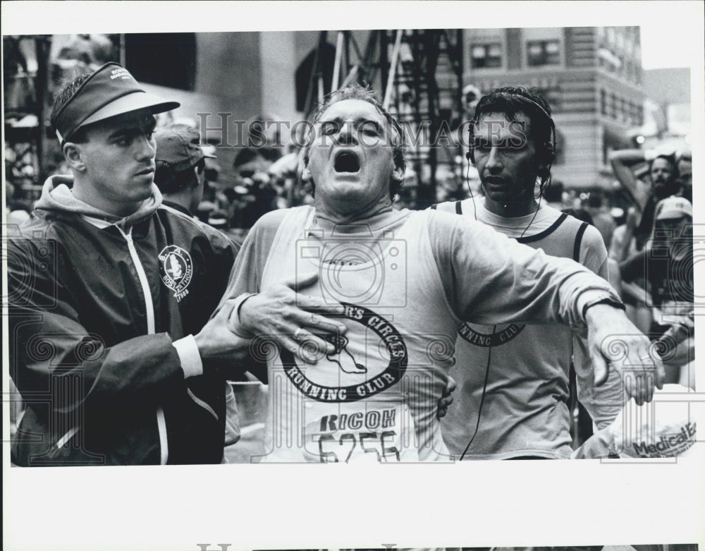 1988 Press Photo Boston Marathon - Historic Images